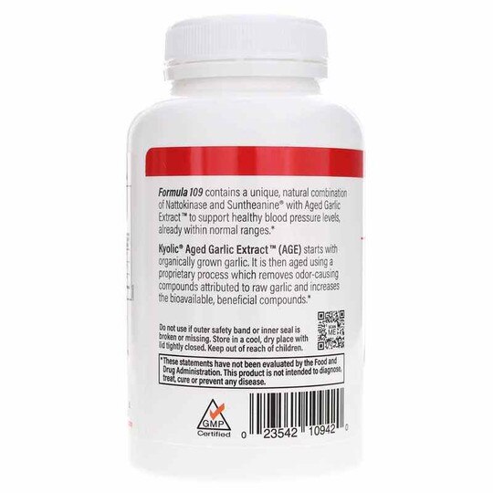 Kyolic Formula 109 Blood Pressure Health, KYO